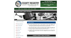 Desktop Screenshot of countyregistry.org